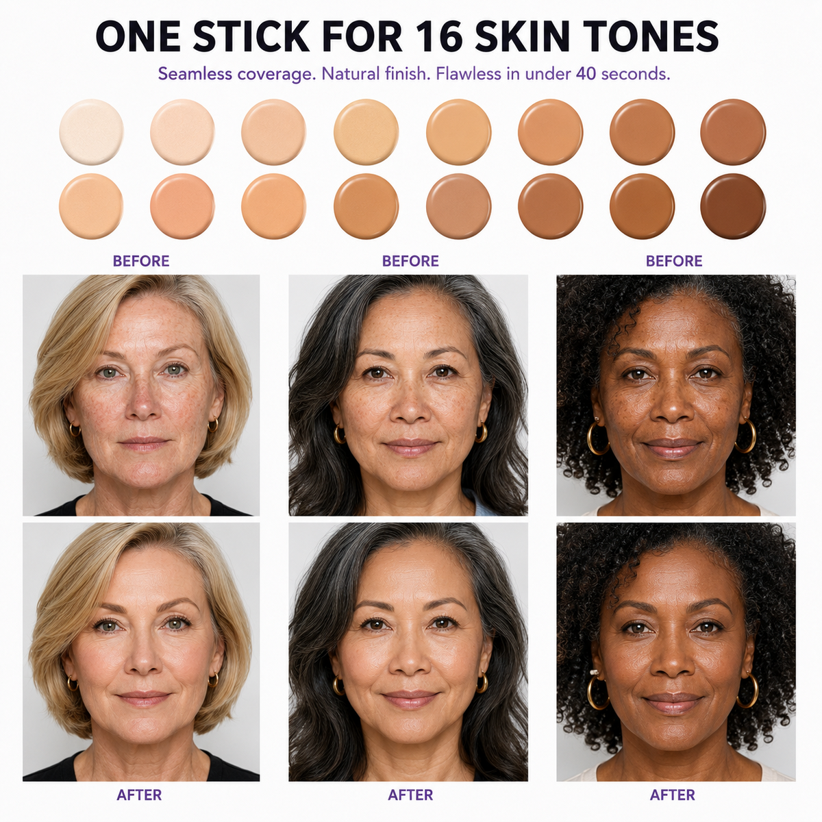 The Foundation Stick Taking Years Off Your Look — Effortless Glow In Seconds🔥