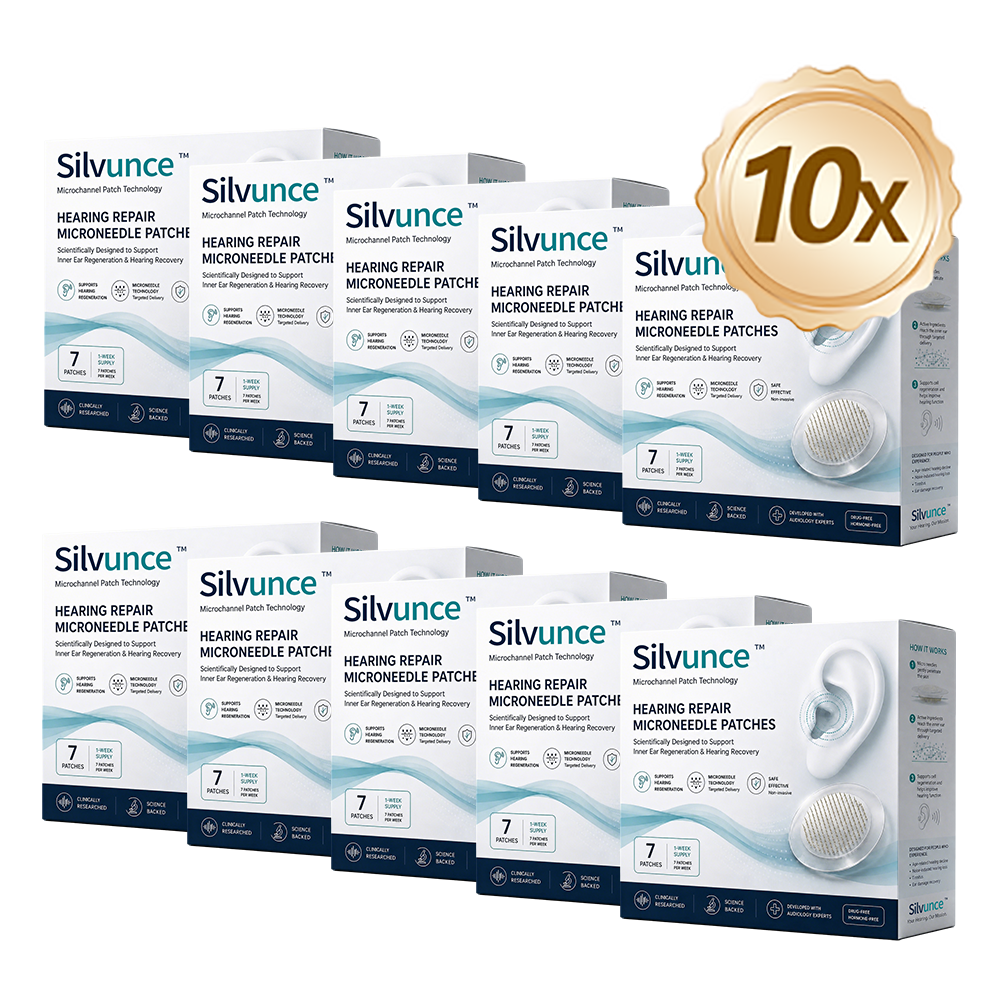 Silvunce™ Hearing Microneedle Patches