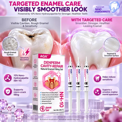 AQA® 🏆 Cavity-Repair Natural Enamel Filling Gel