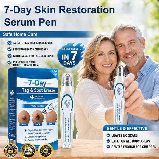 𝟕-𝐃𝒂𝘆 𝐒𝗸𝐢𝐧 𝐓𝒂𝗴 & 𝐒𝐩𝙤𝐭 𝐄𝐫𝒂𝐬𝙚𝐫 Painless & Scar-Free Advanced Imperfection Remova𝗜 Ro𝗜𝗜erba𝗜𝗜 Pen