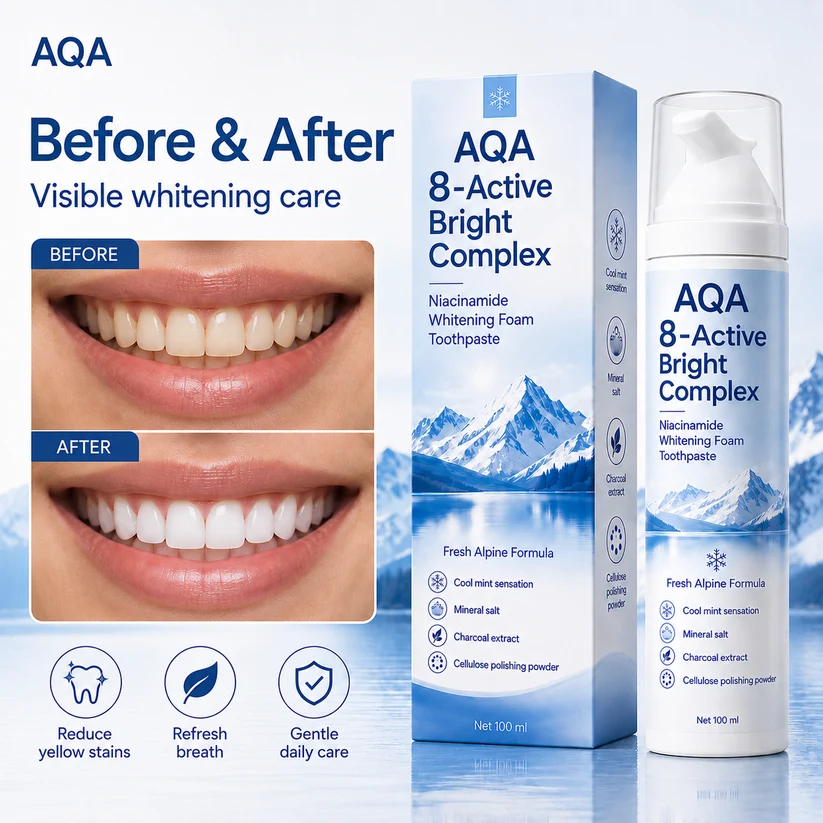 AQA Niacinamide Foaming Toothpaste
