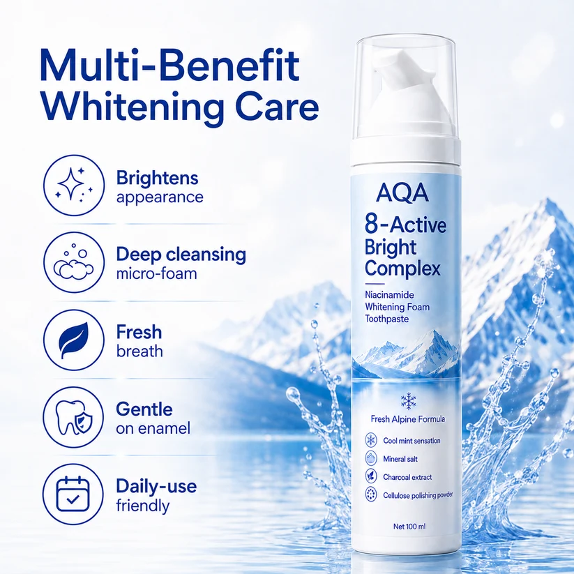 AQA Niacinamide Foaming Toothpaste