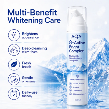 AQA Niacinamide Foaming Toothpaste