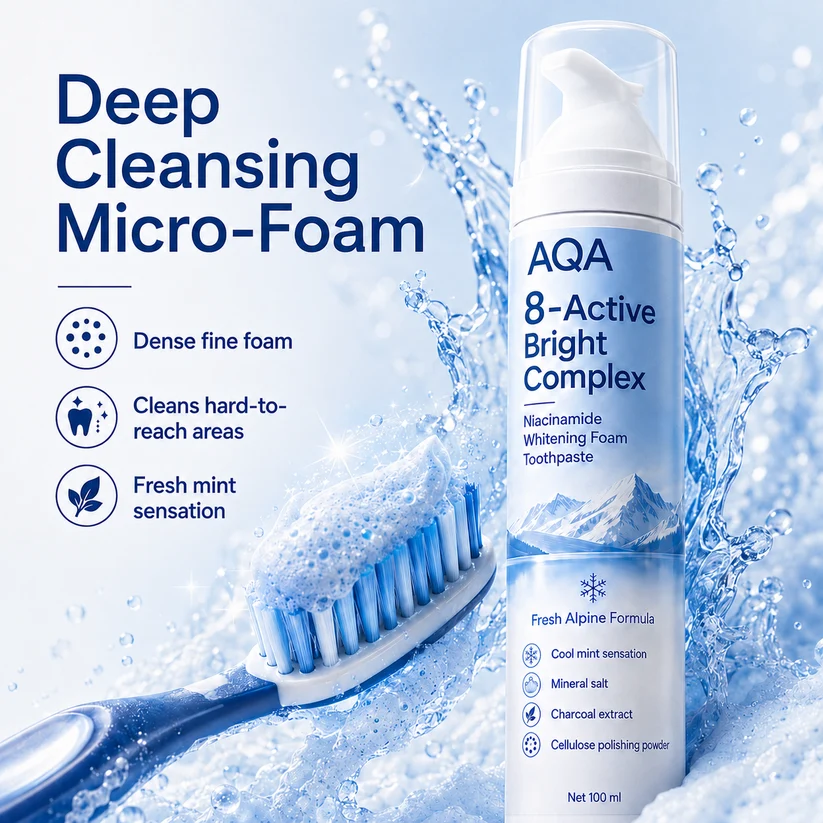 AQA Niacinamide Foaming Toothpaste
