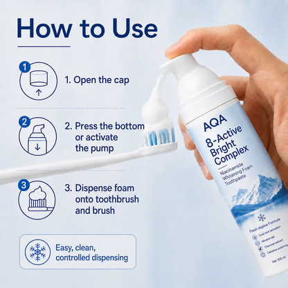 AQA Niacinamide Foaming Toothpaste