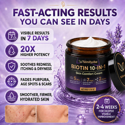 ✨Silvunce® Biotin 10-in-1 Skin Comfort Cream🍀