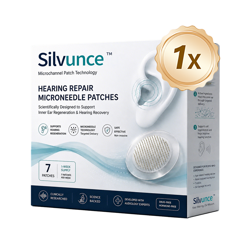 Silvunce™ Hearing Microneedle Patches