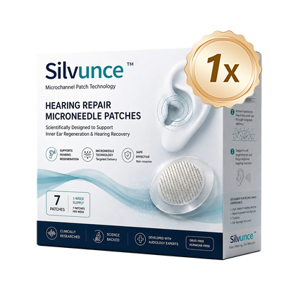 Silvunce™ Hearing Microneedle Patches
