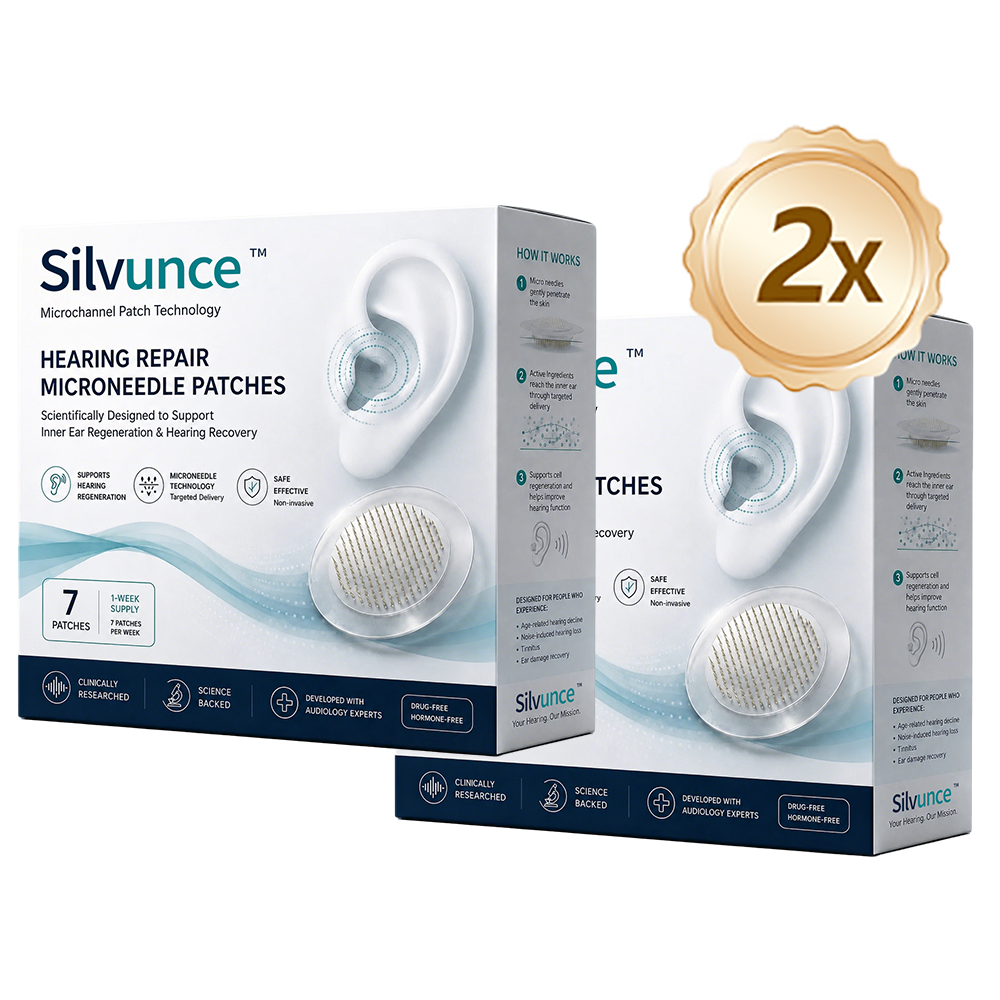 Silvunce™ Hearing Microneedle Patches