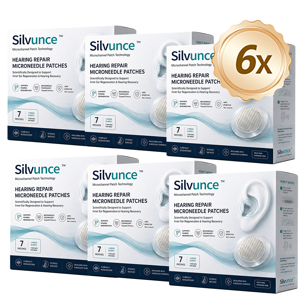 Silvunce™ Hearing Microneedle Patches